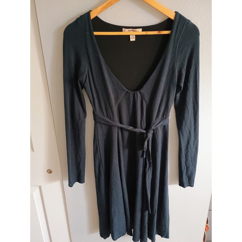 Free people women's dress size XS scoop neck knee length